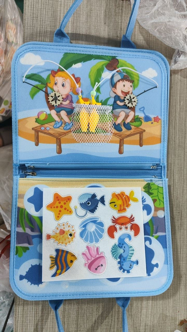 Smart Active Kids Busy Board - Fishing