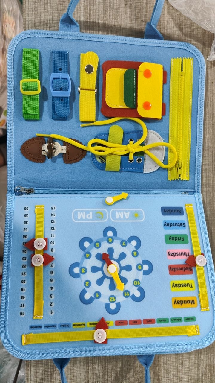 Smart Active Kids Busy Board - Fishing