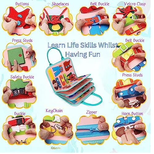 Smart Active Kids Busy Board - Mermaid