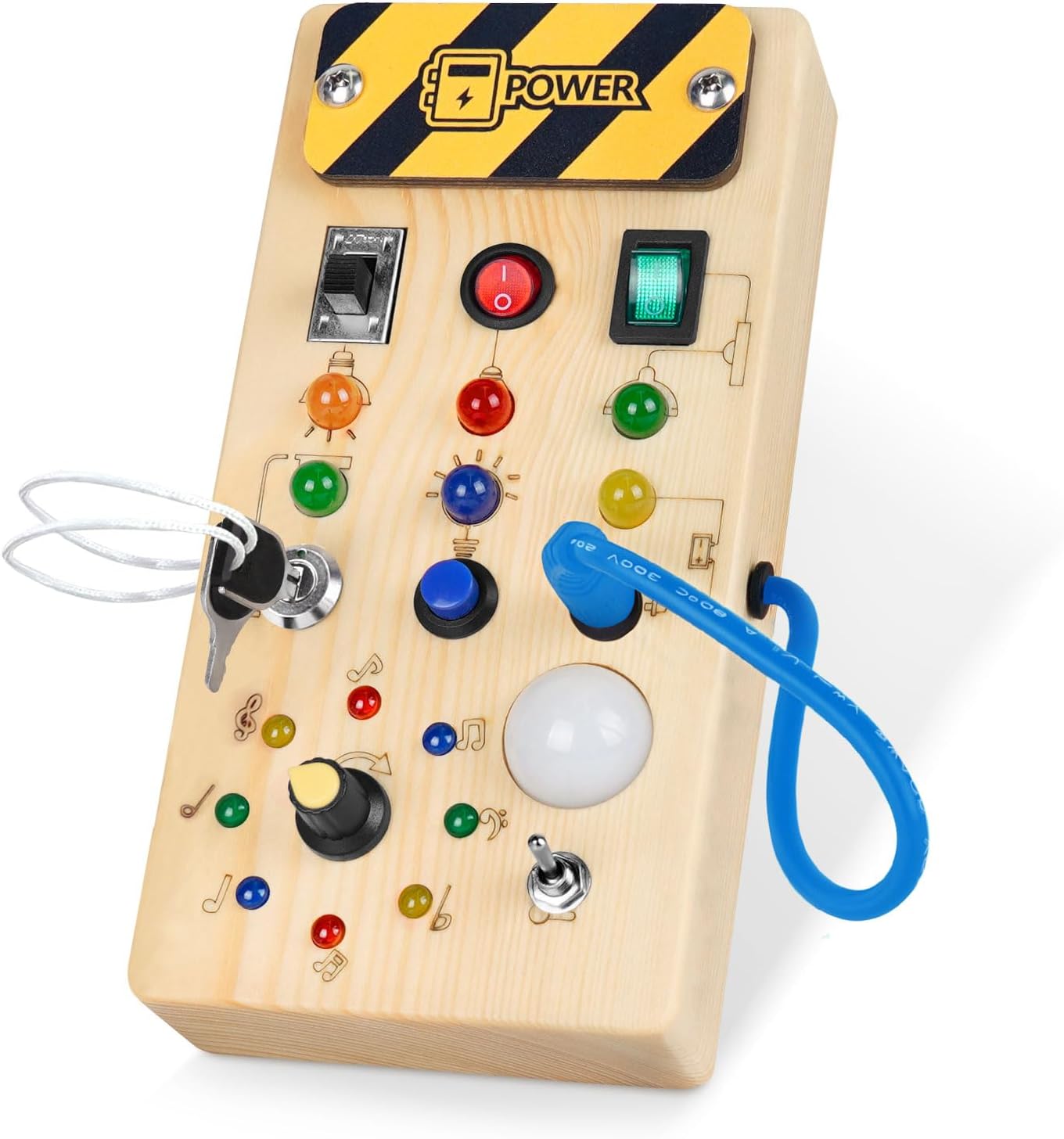 Montessori LED Busy Board